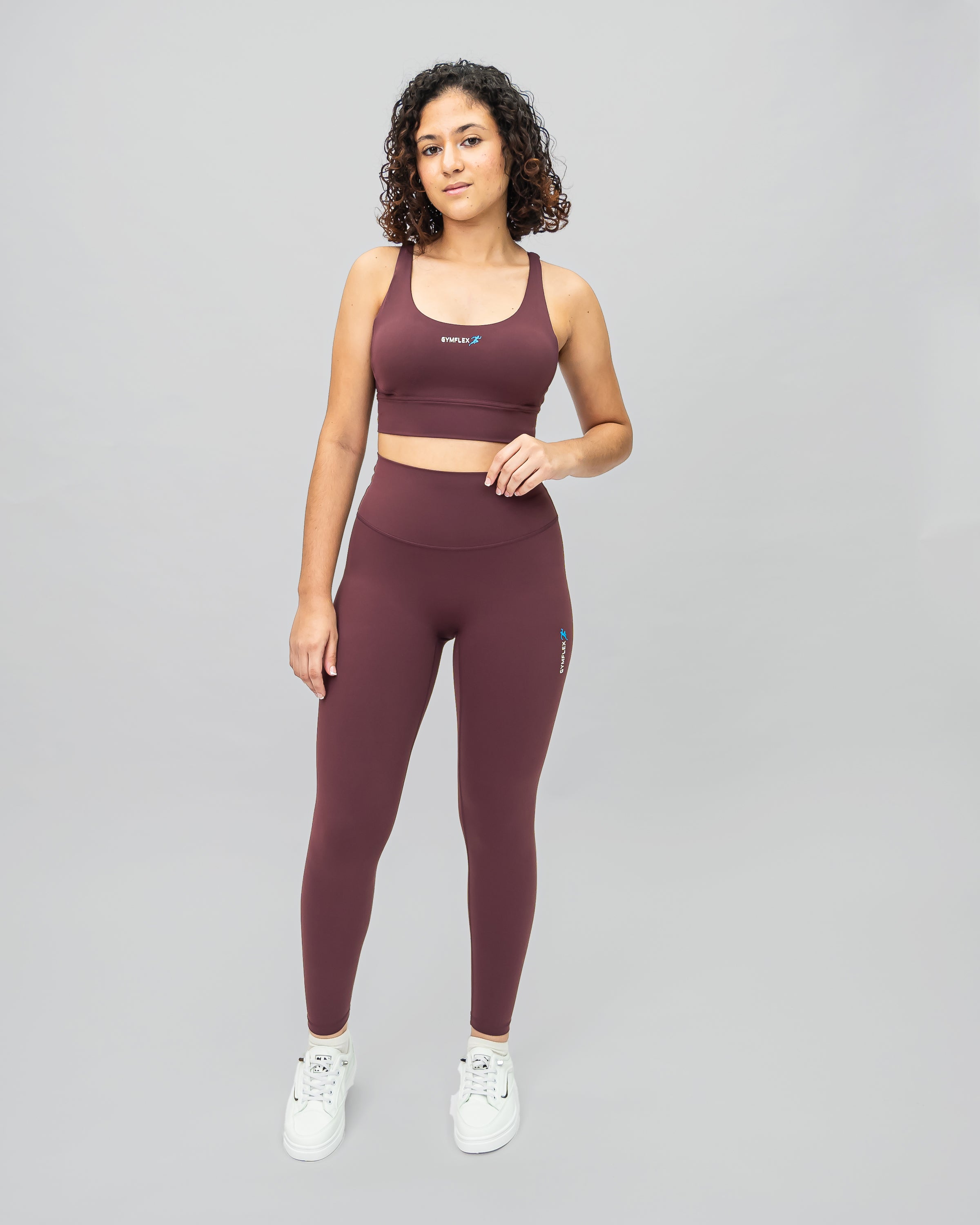 Nova Sports Bra - Purple brown
