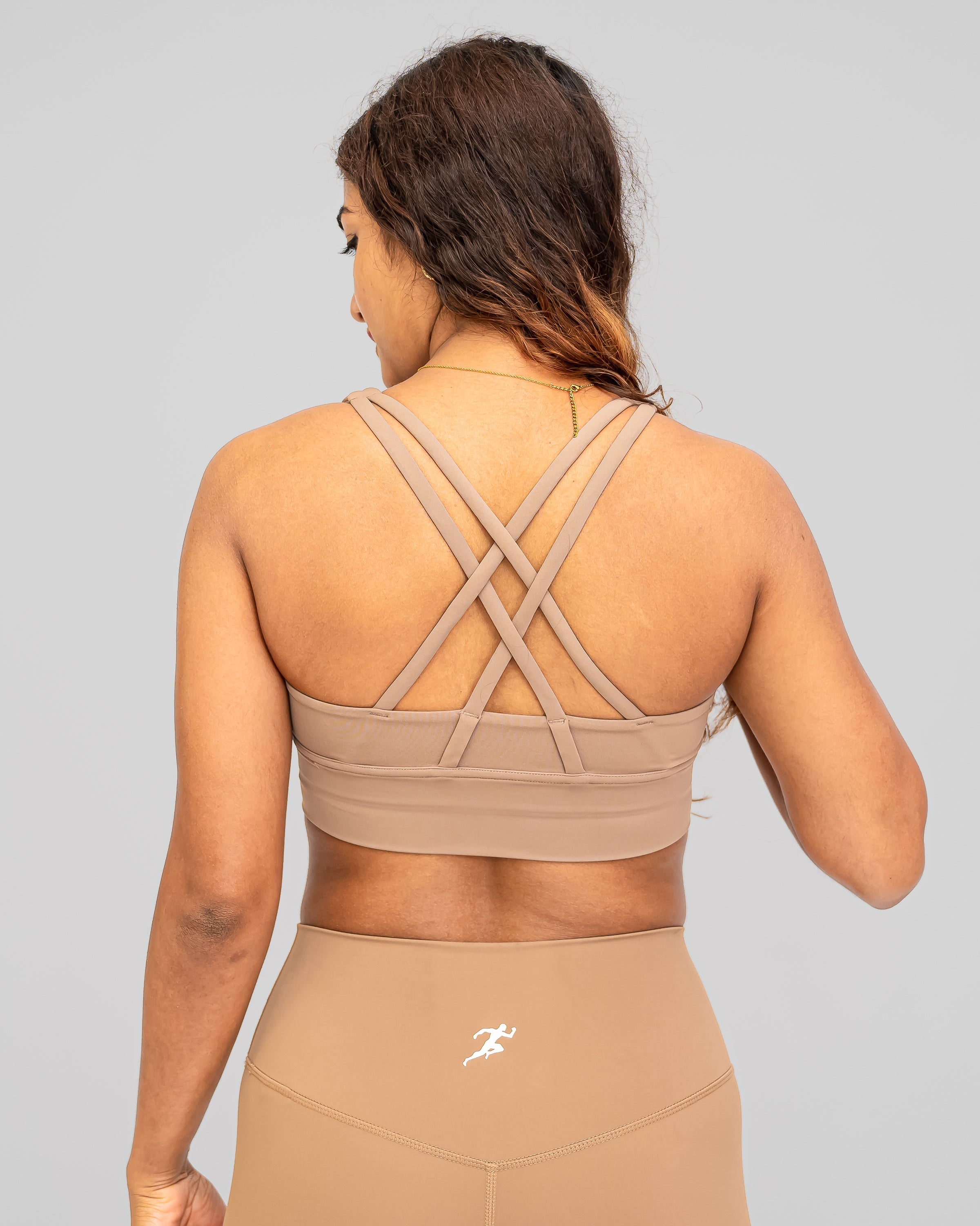 Nova Sports bra - Cocoa