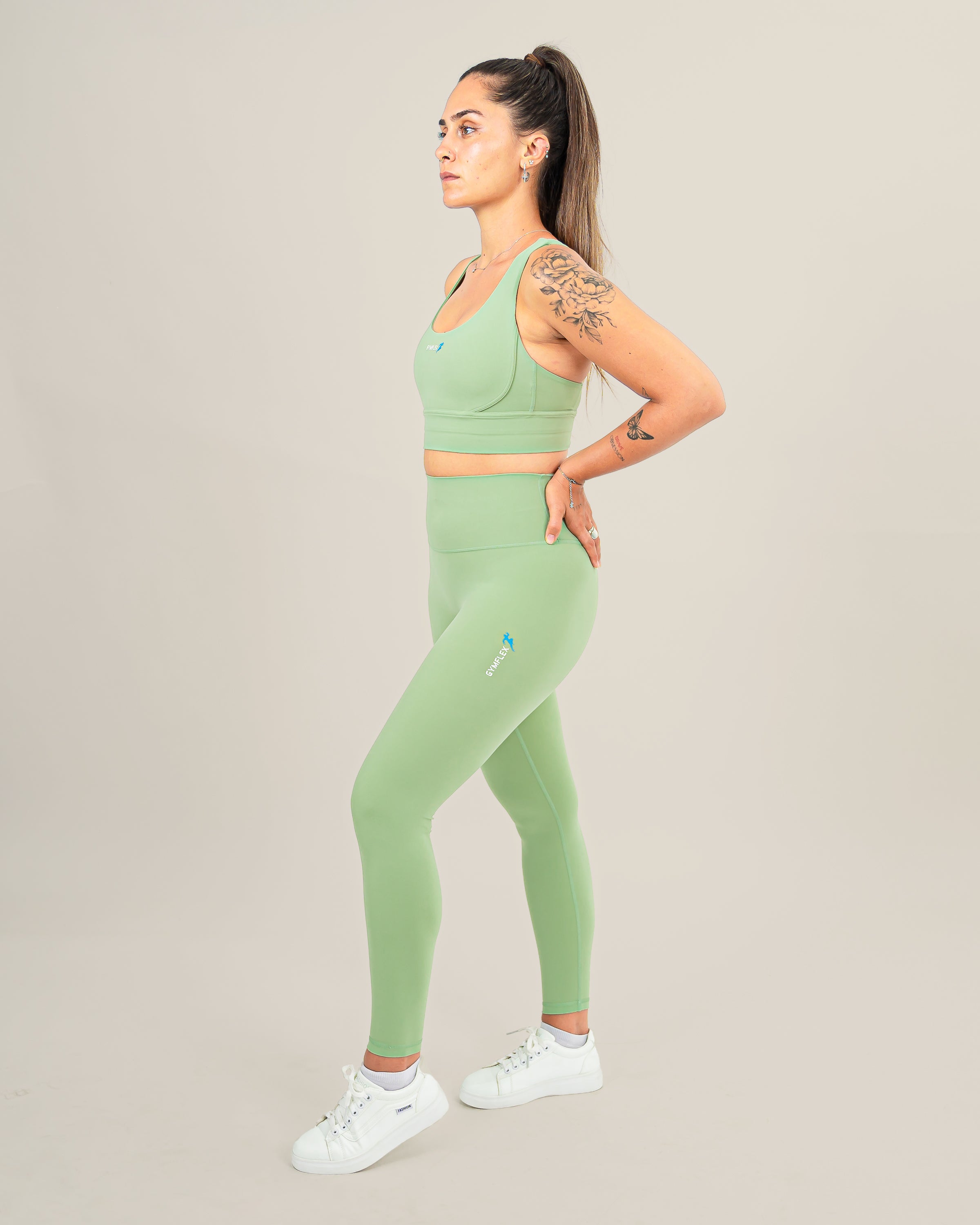 Nova Sports bra - Avocado