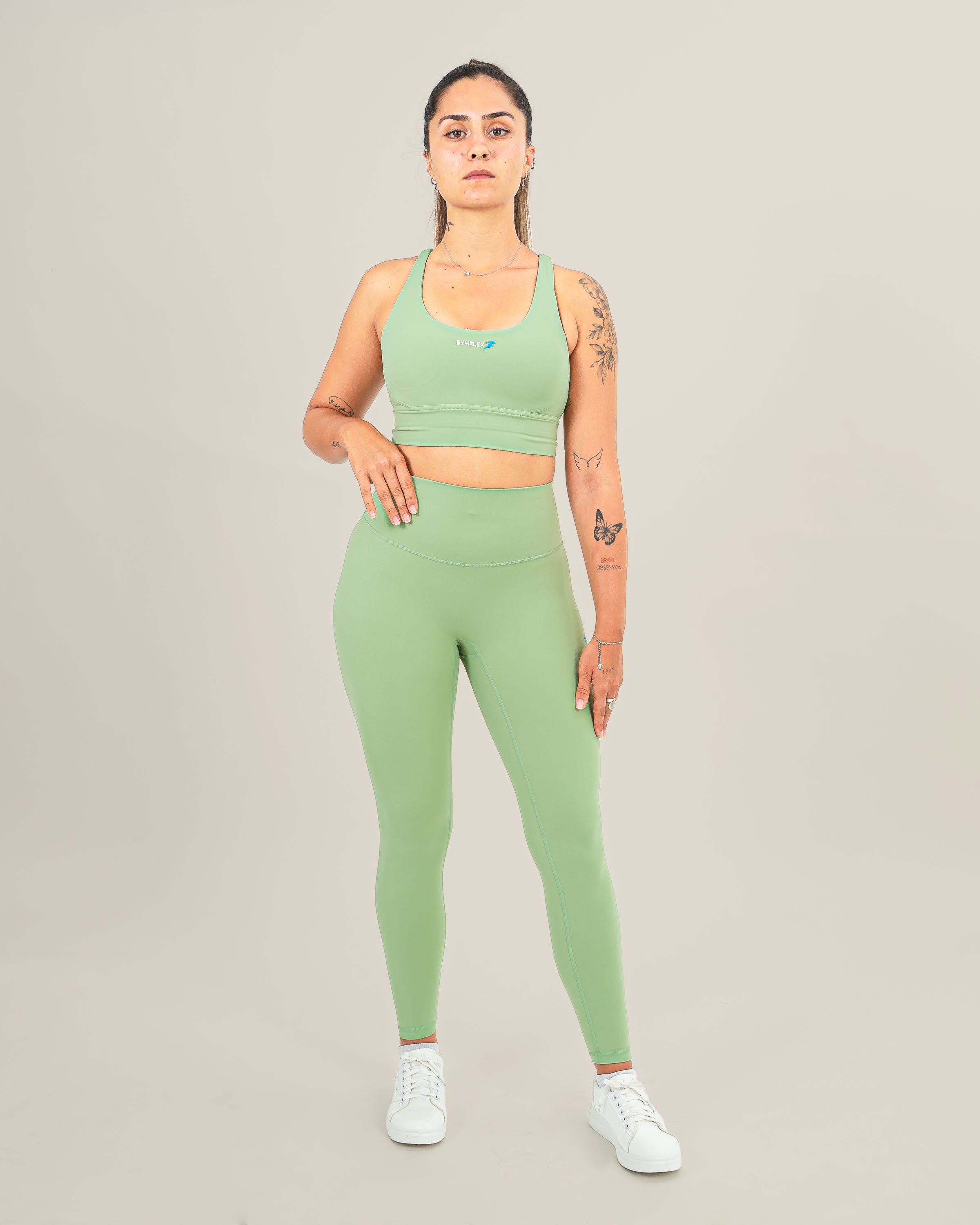 Nova Sports bra - Avocado