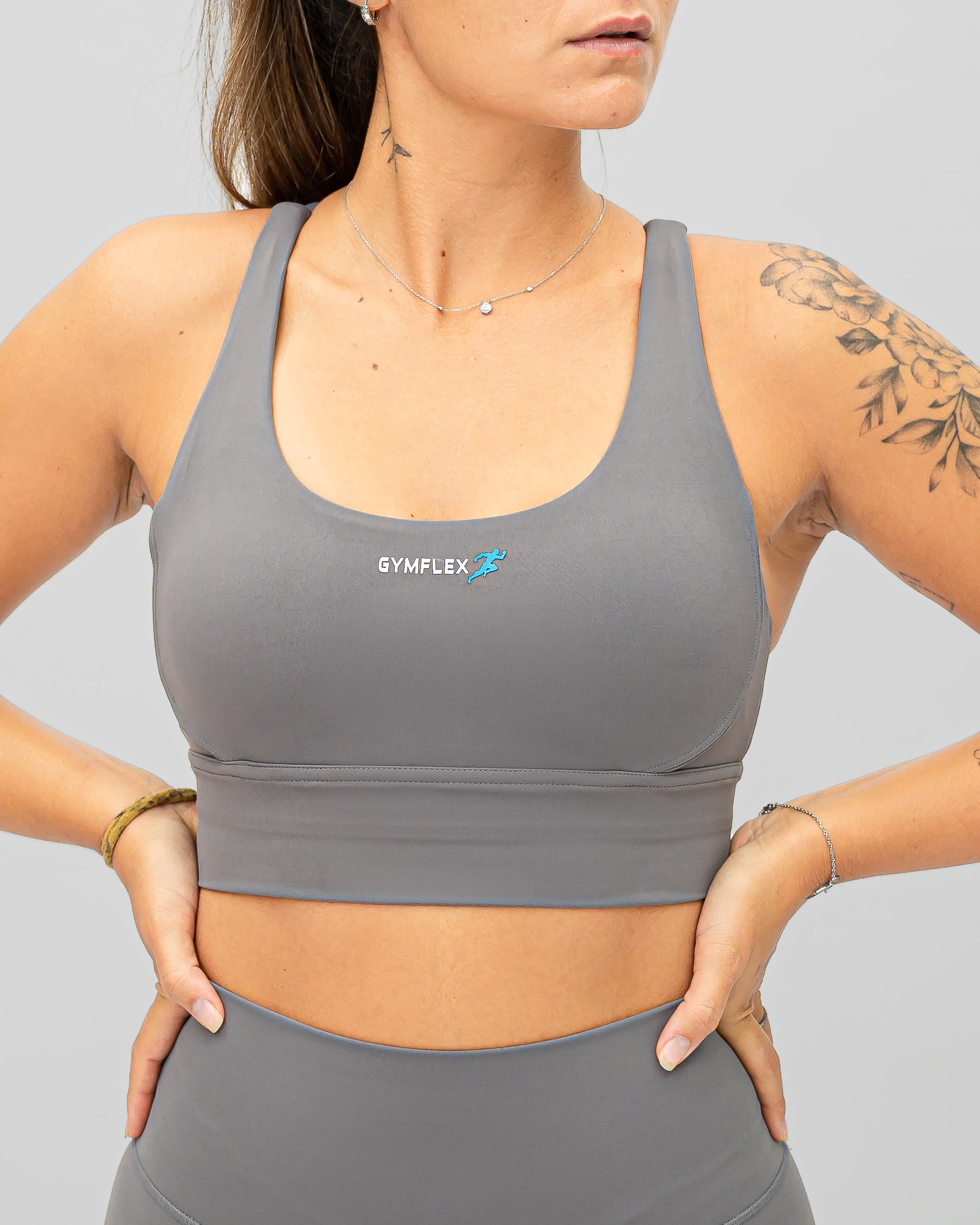 Nova Sports Bra - Dark grey