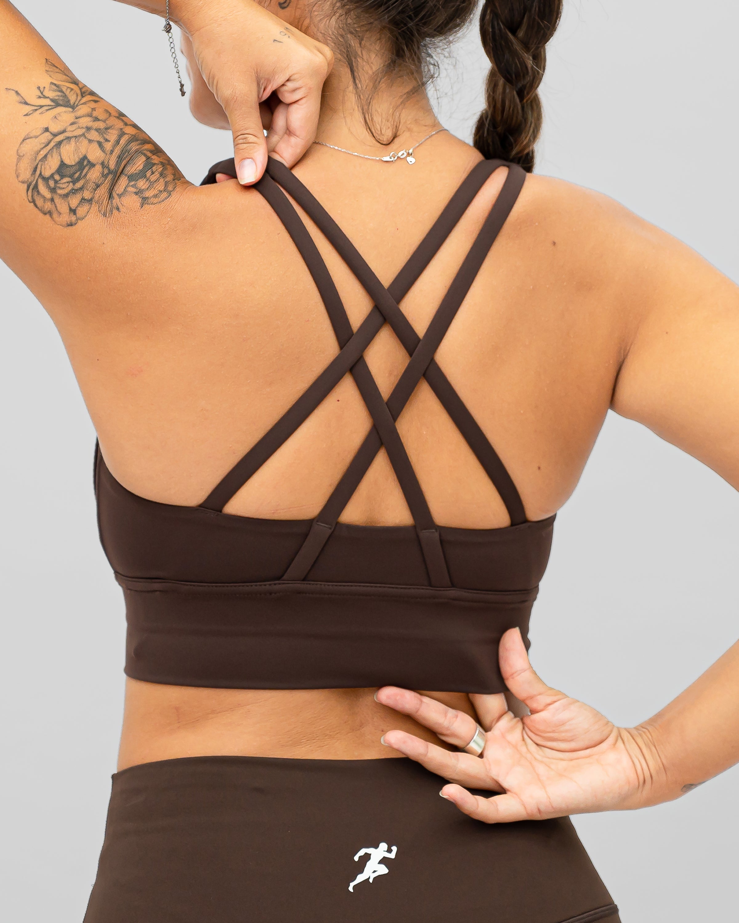 Nova Sports Bra - Deep Coffee