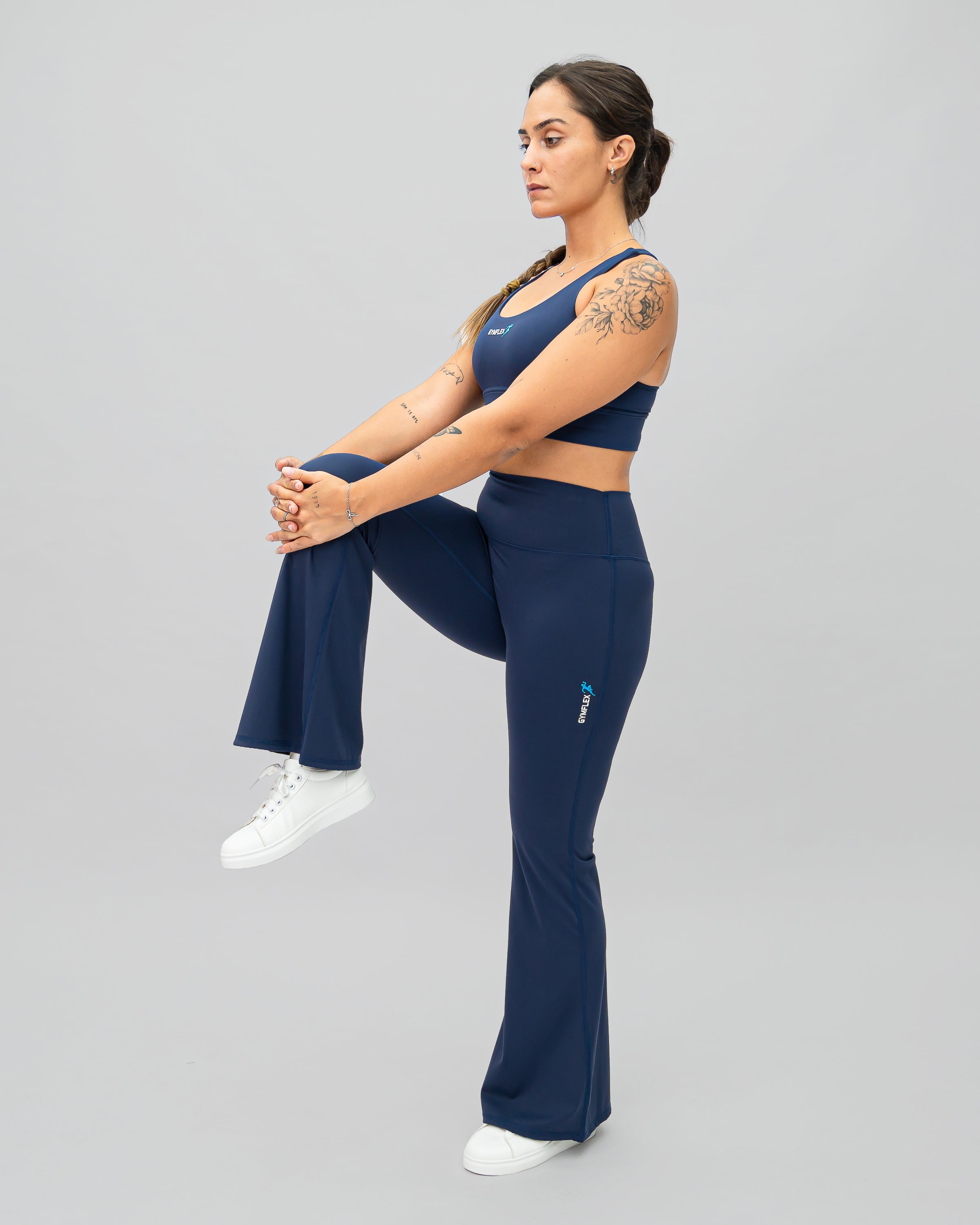Nova Flare Leggings - Navy