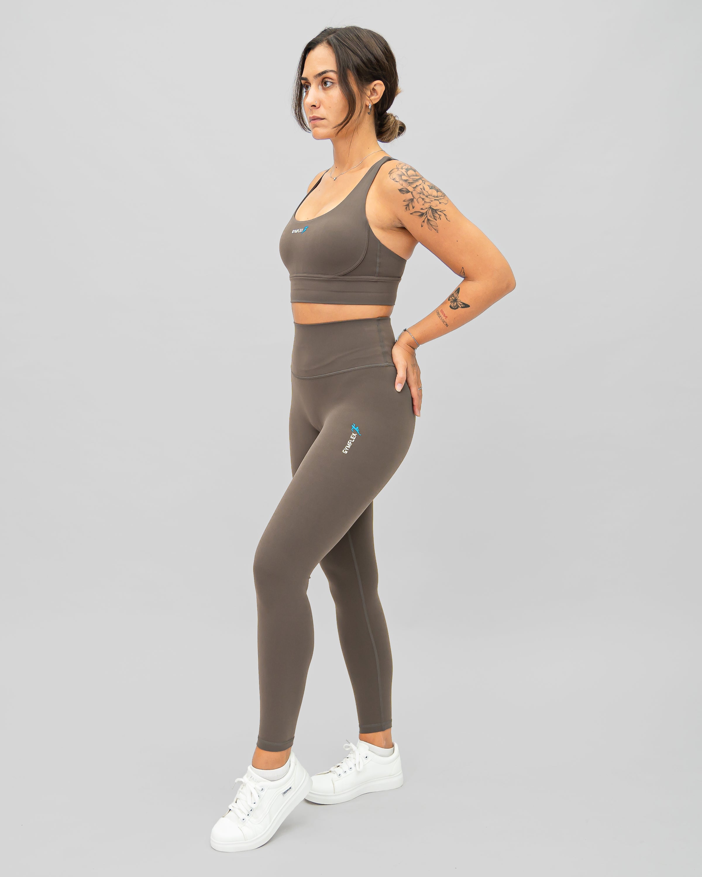 Nova Sports Bra - Khaki brown