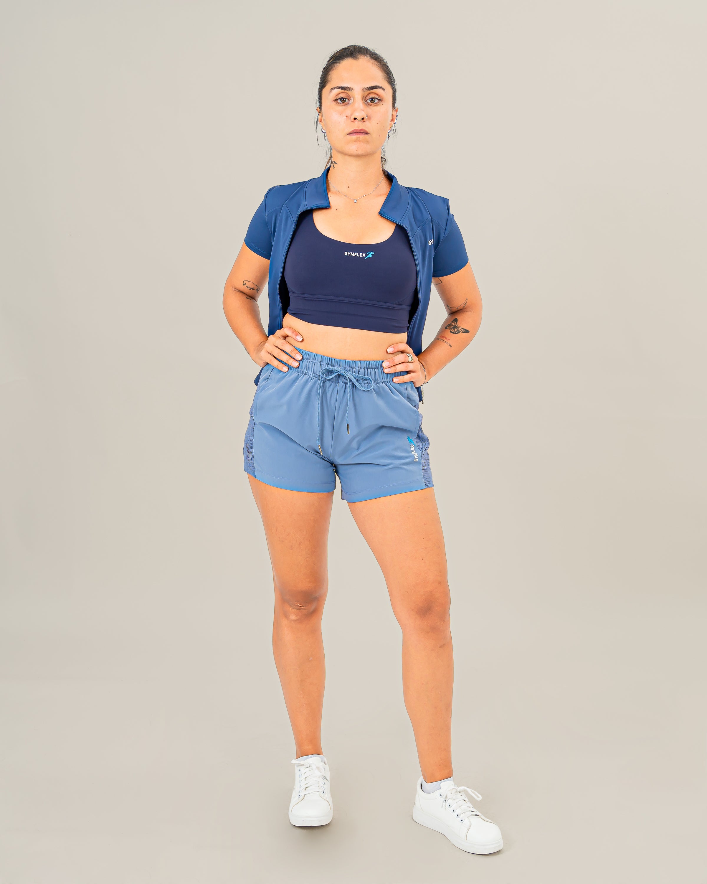 Nova Jacket short sleeve - Navy Blue