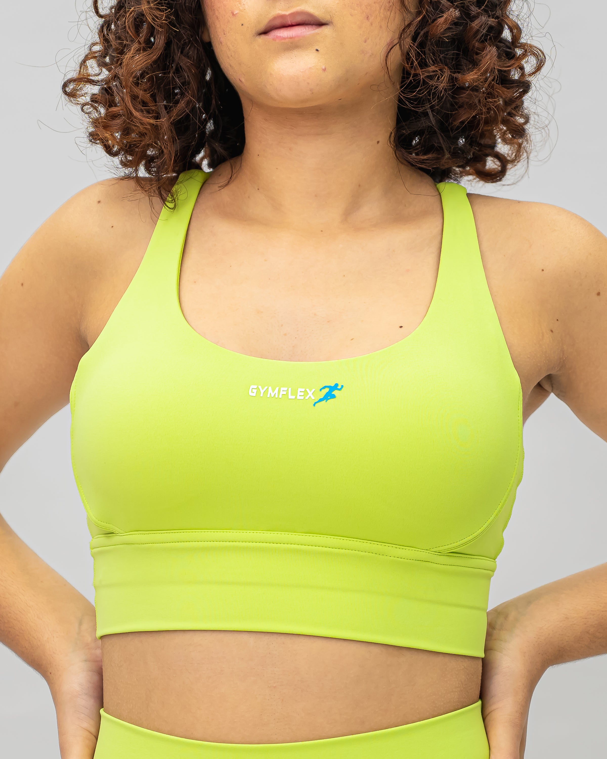 Nova sports bra - Lemon Yellow