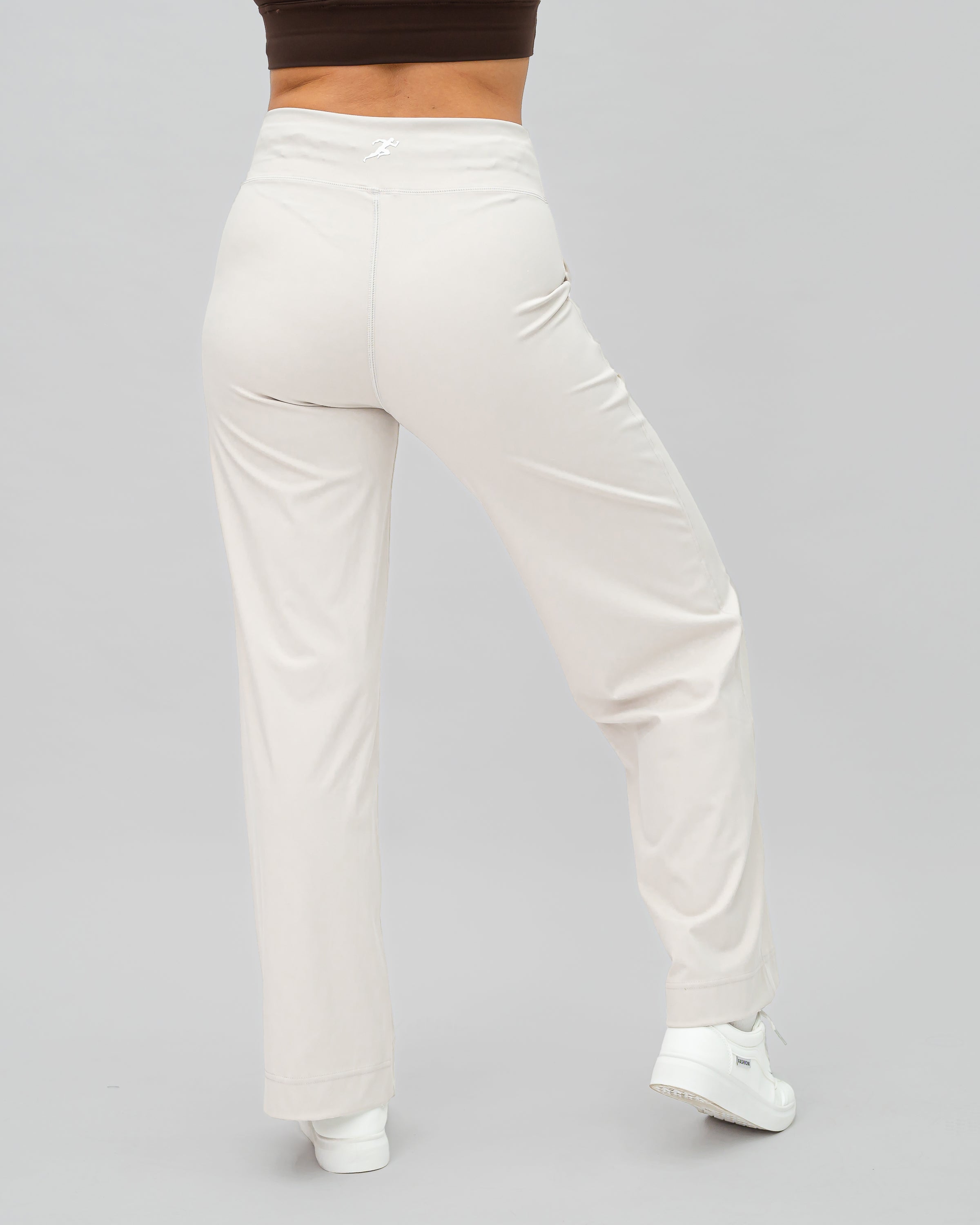 Harmony Loose Legging - White ash