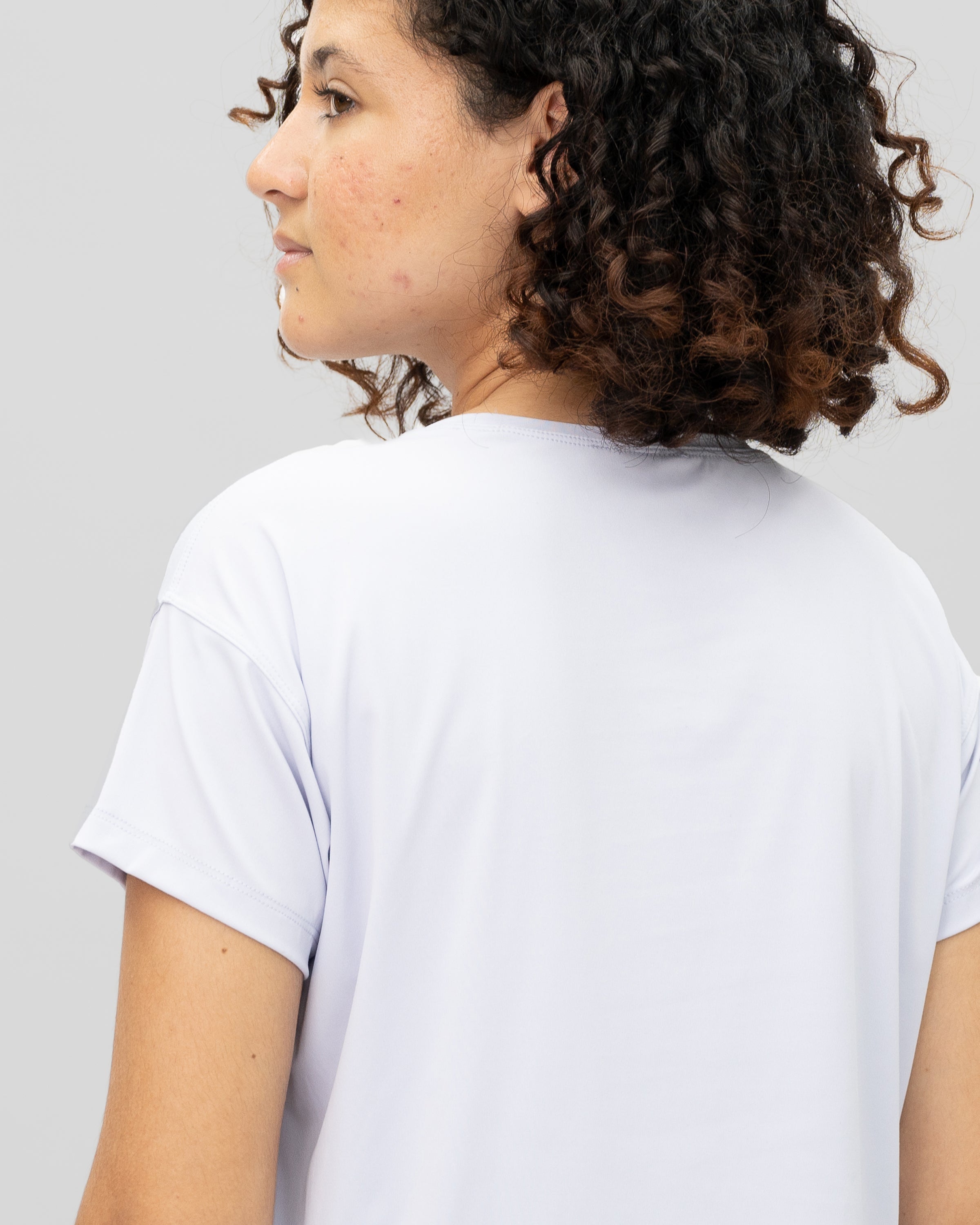 Evolve Crop Tee - Light purple