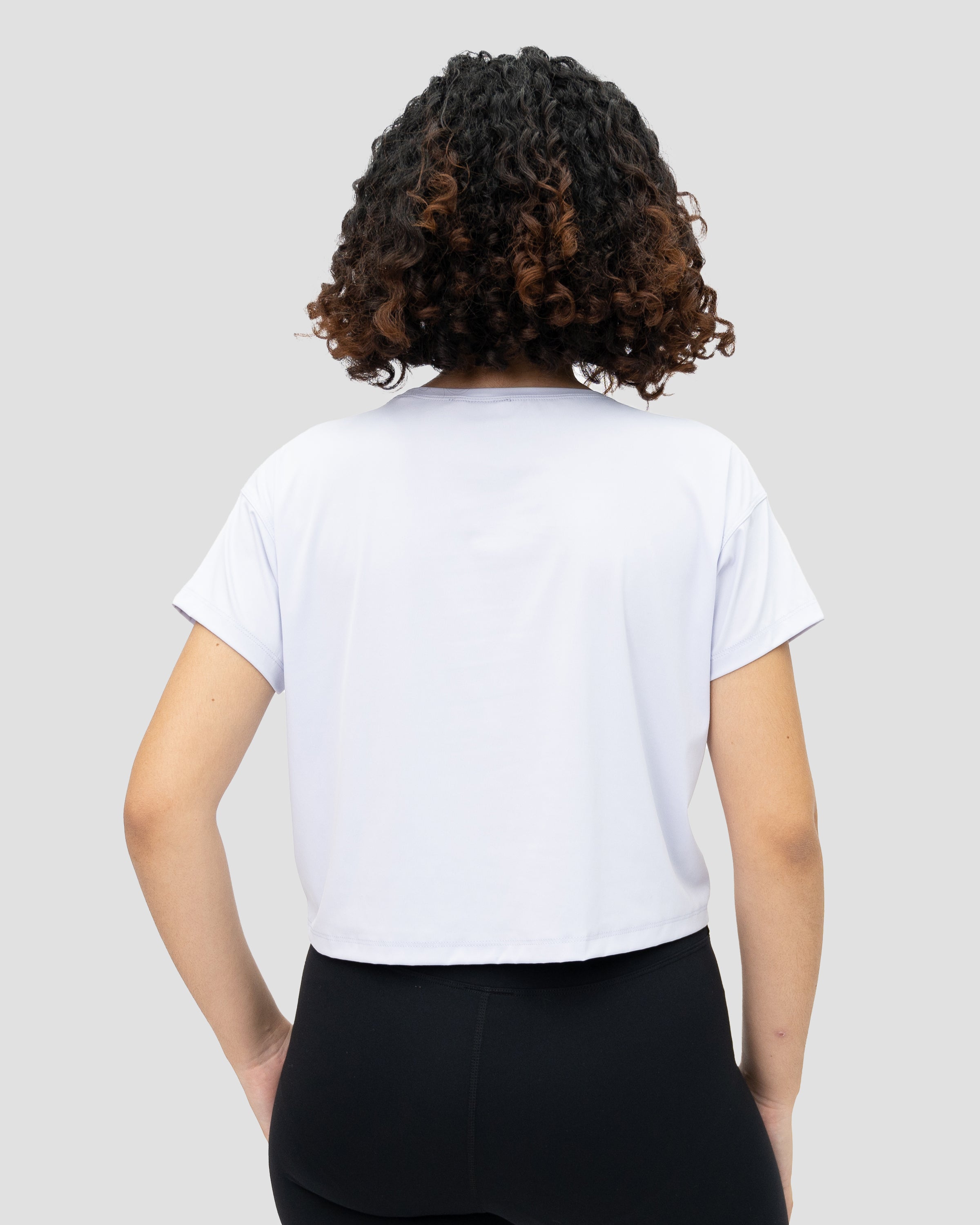 Evolve Crop Tee - Light purple