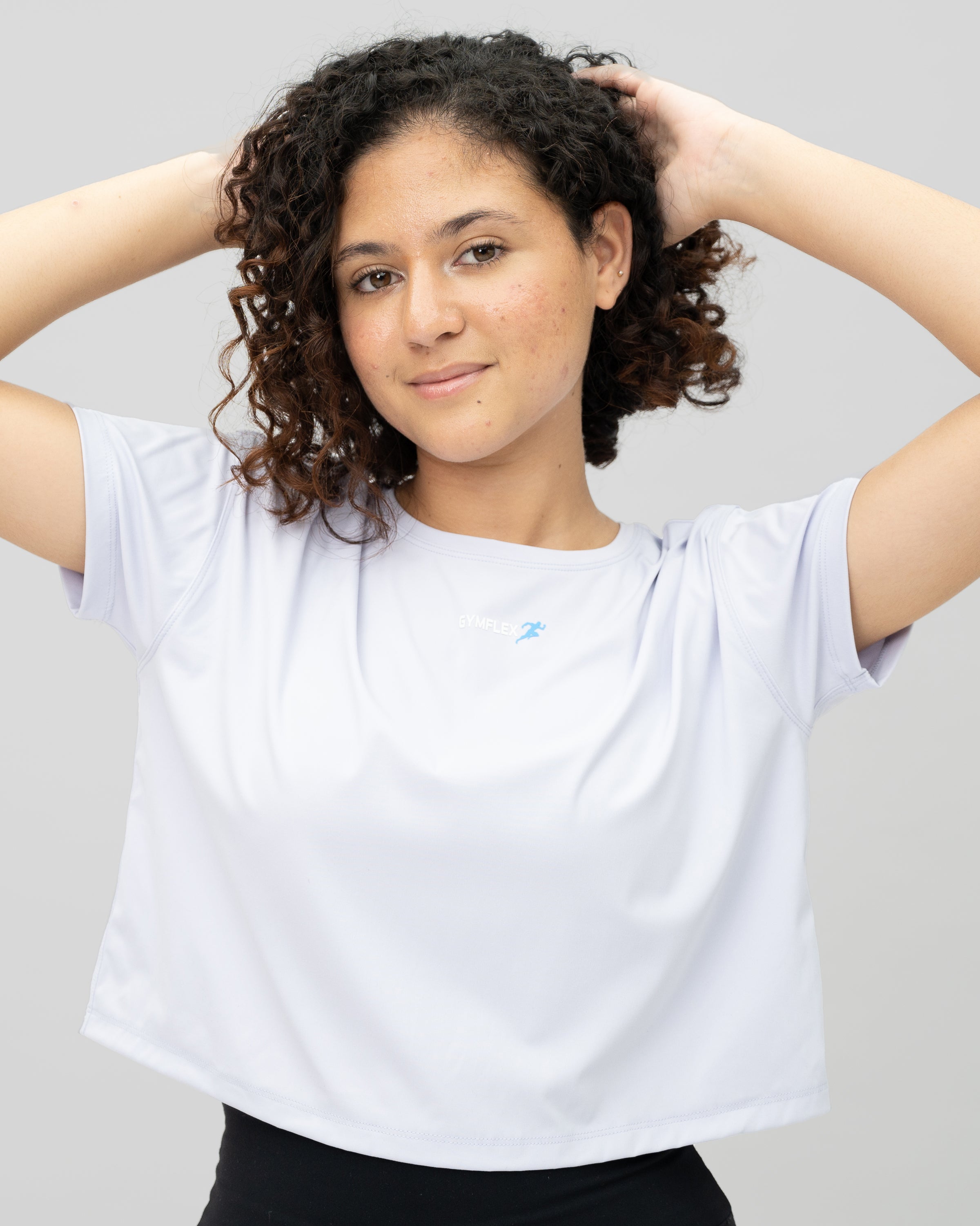 Evolve Crop Tee - Light purple