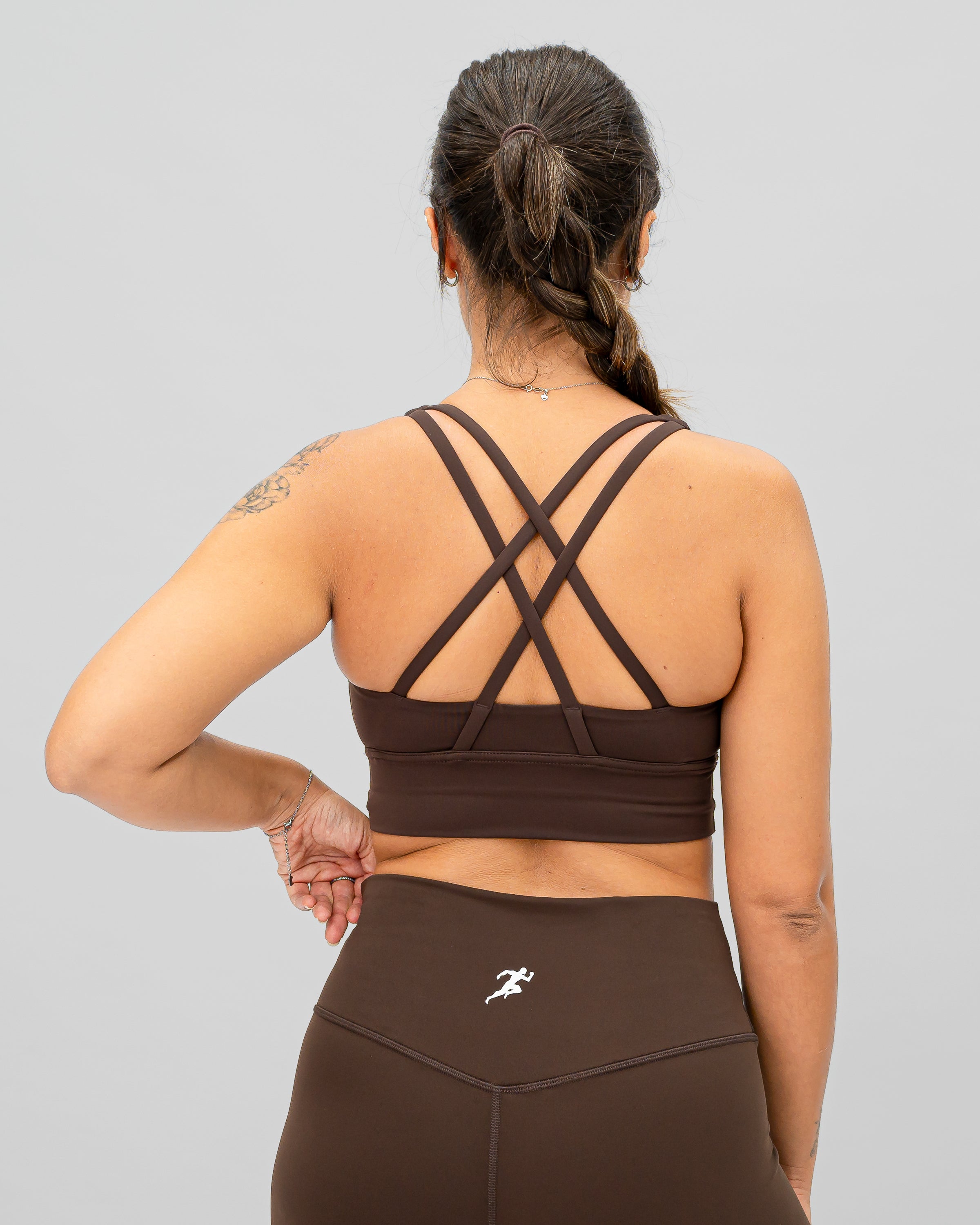 Nova Sports Bra - Deep Coffee