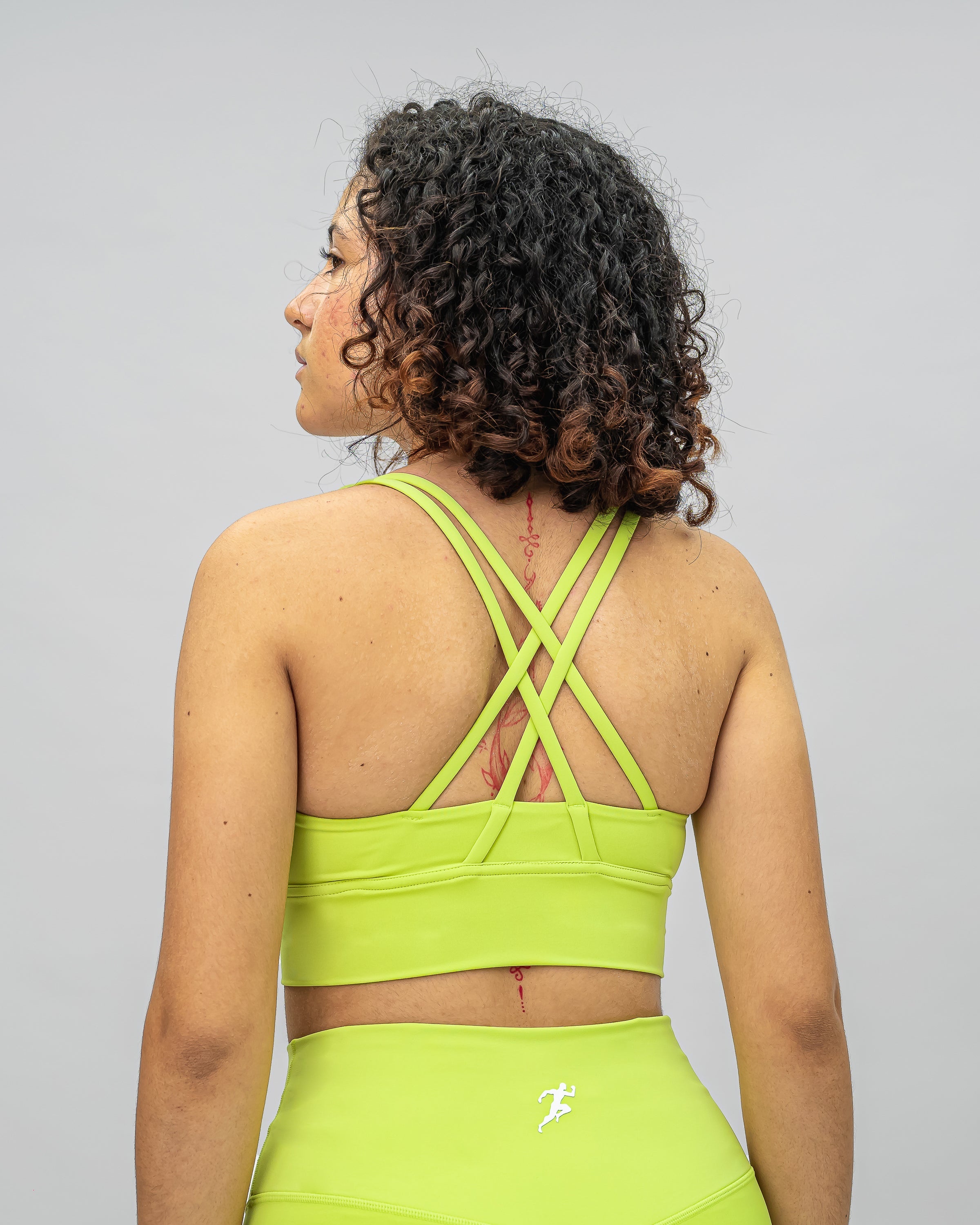 Nova sports bra - Lemon Yellow