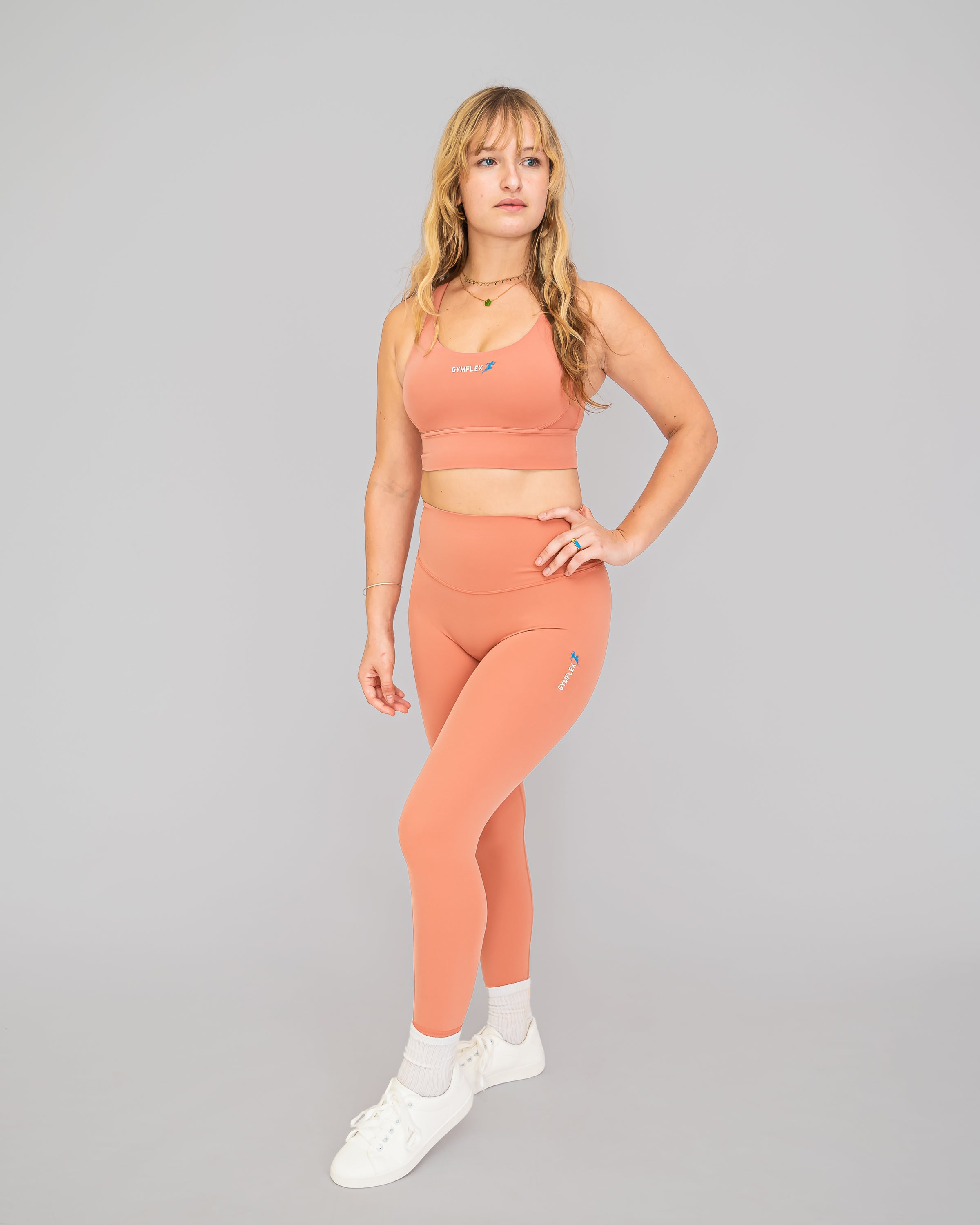 Nova Sports Bra - Coral