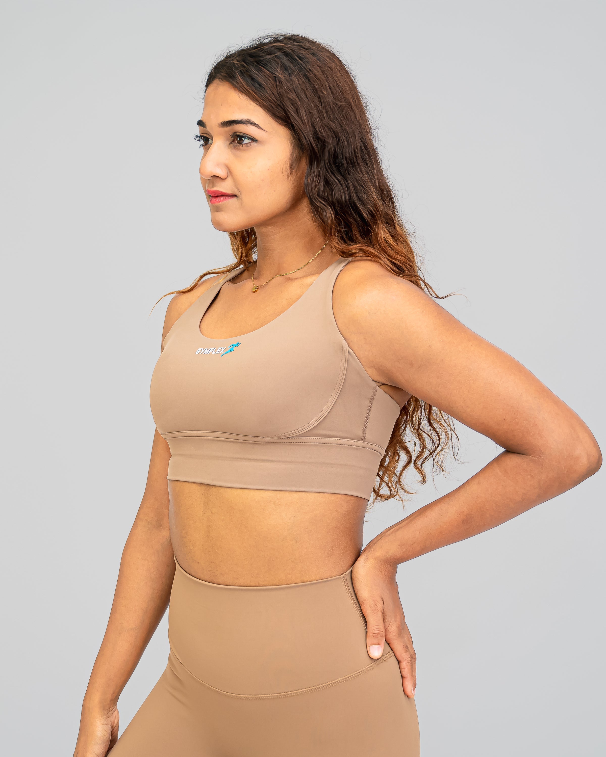 Nova Sports bra - Cocoa