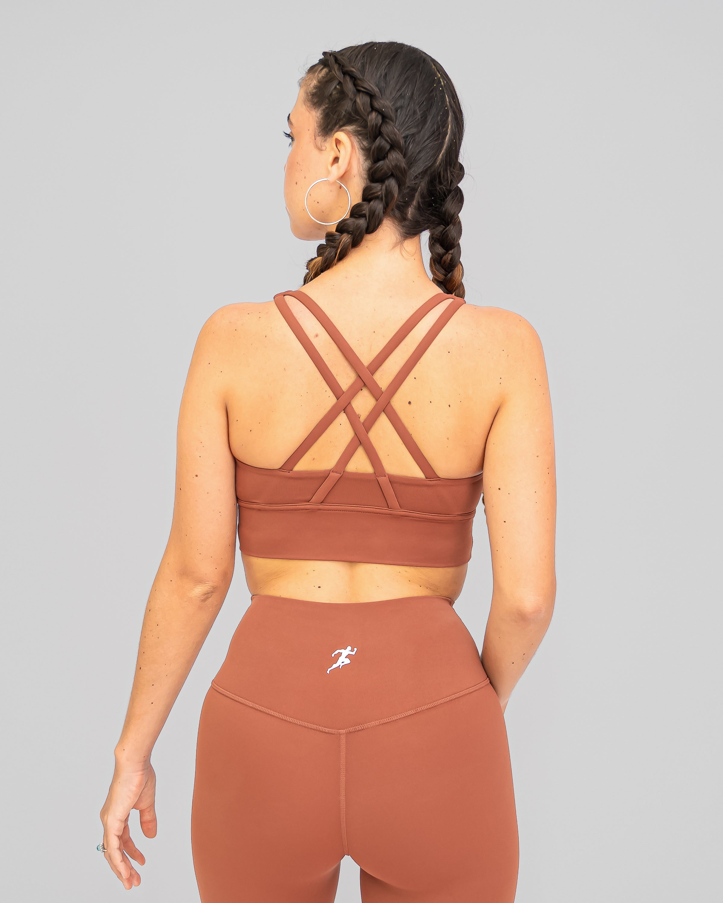 Nova Sports Bra - Brown
