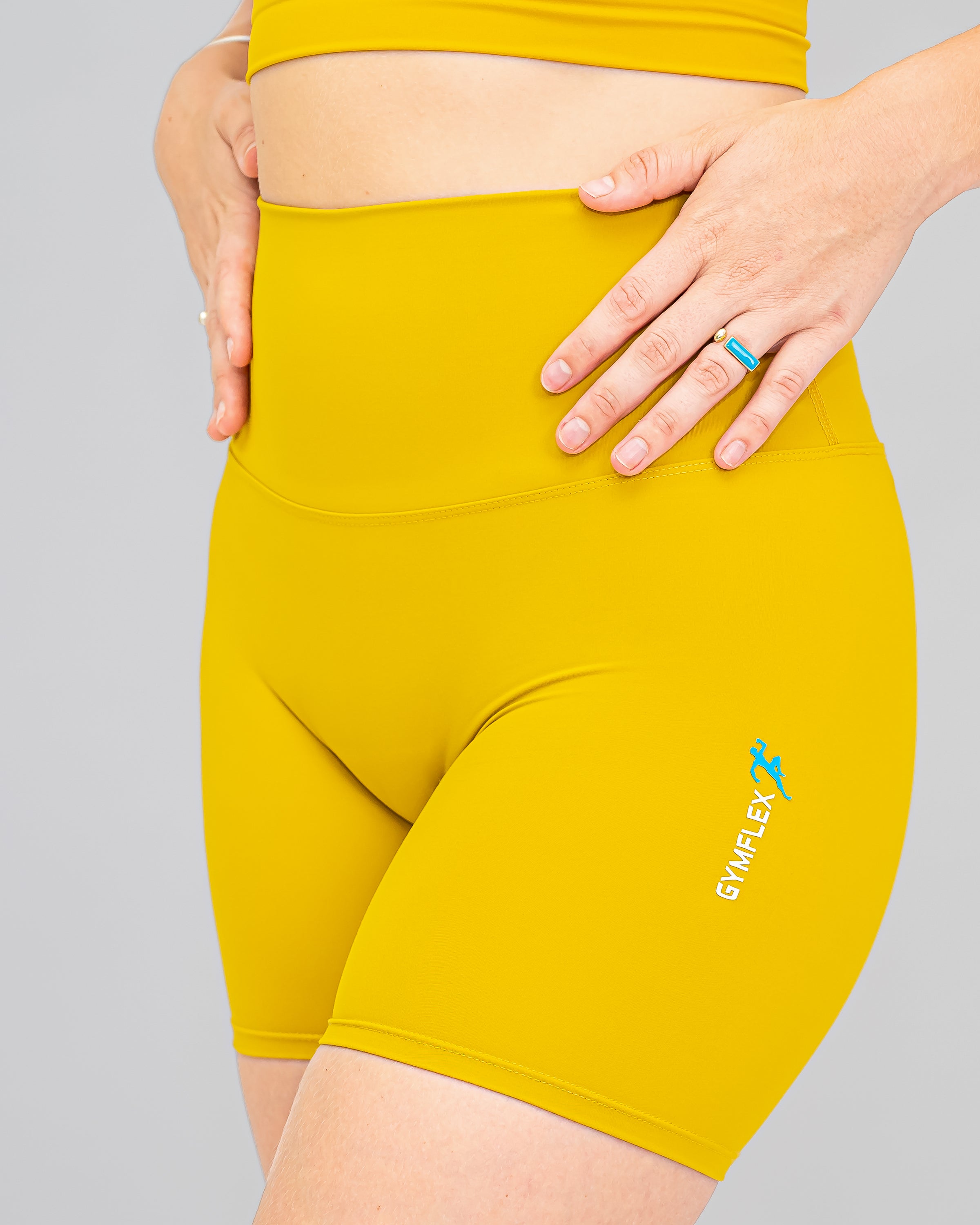 Nova Shorts - Mustard Yellow