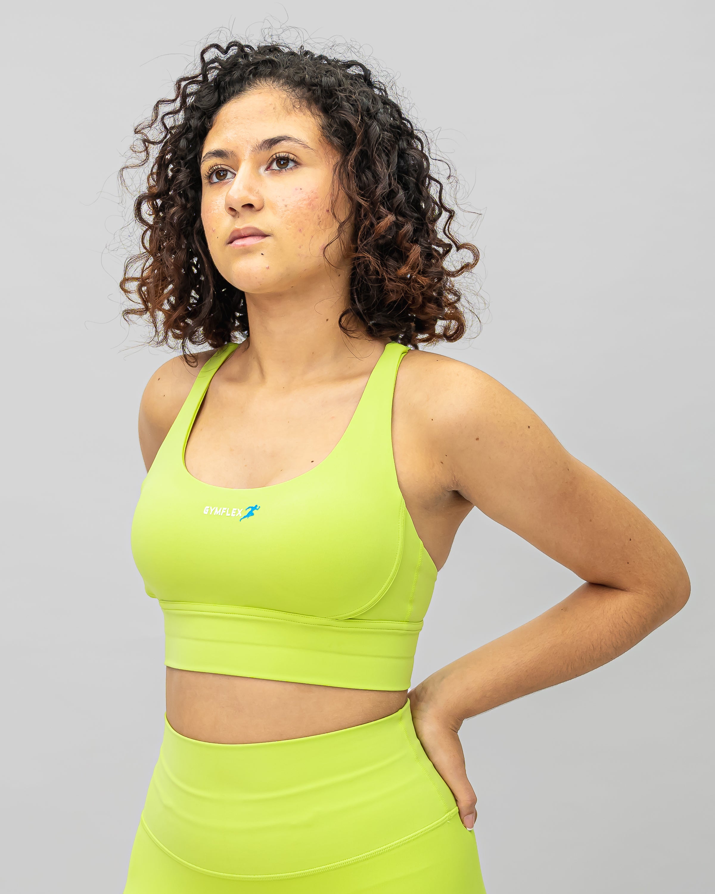 Nova sports bra - Lemon Yellow