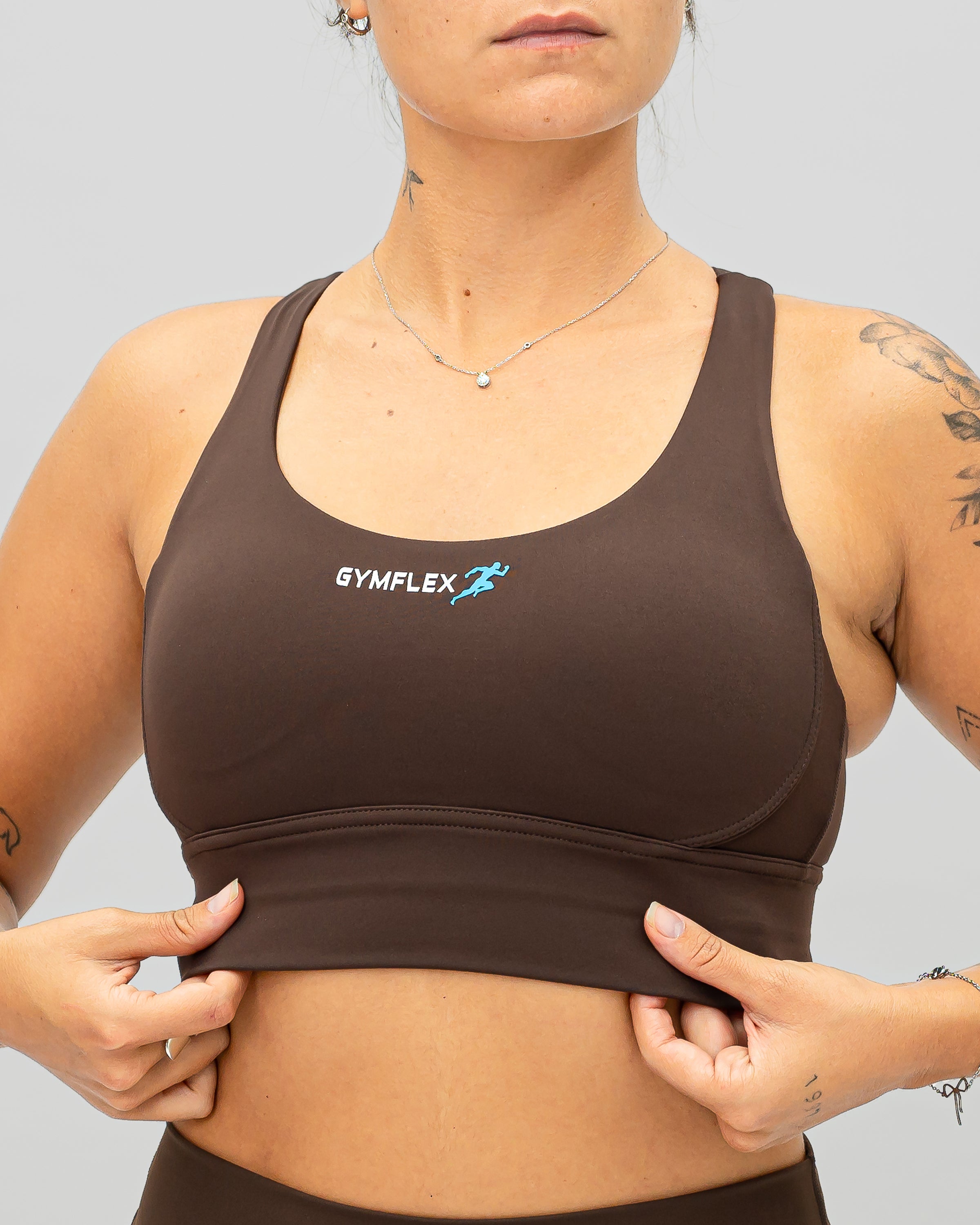 Nova Sports Bra - Deep Coffee