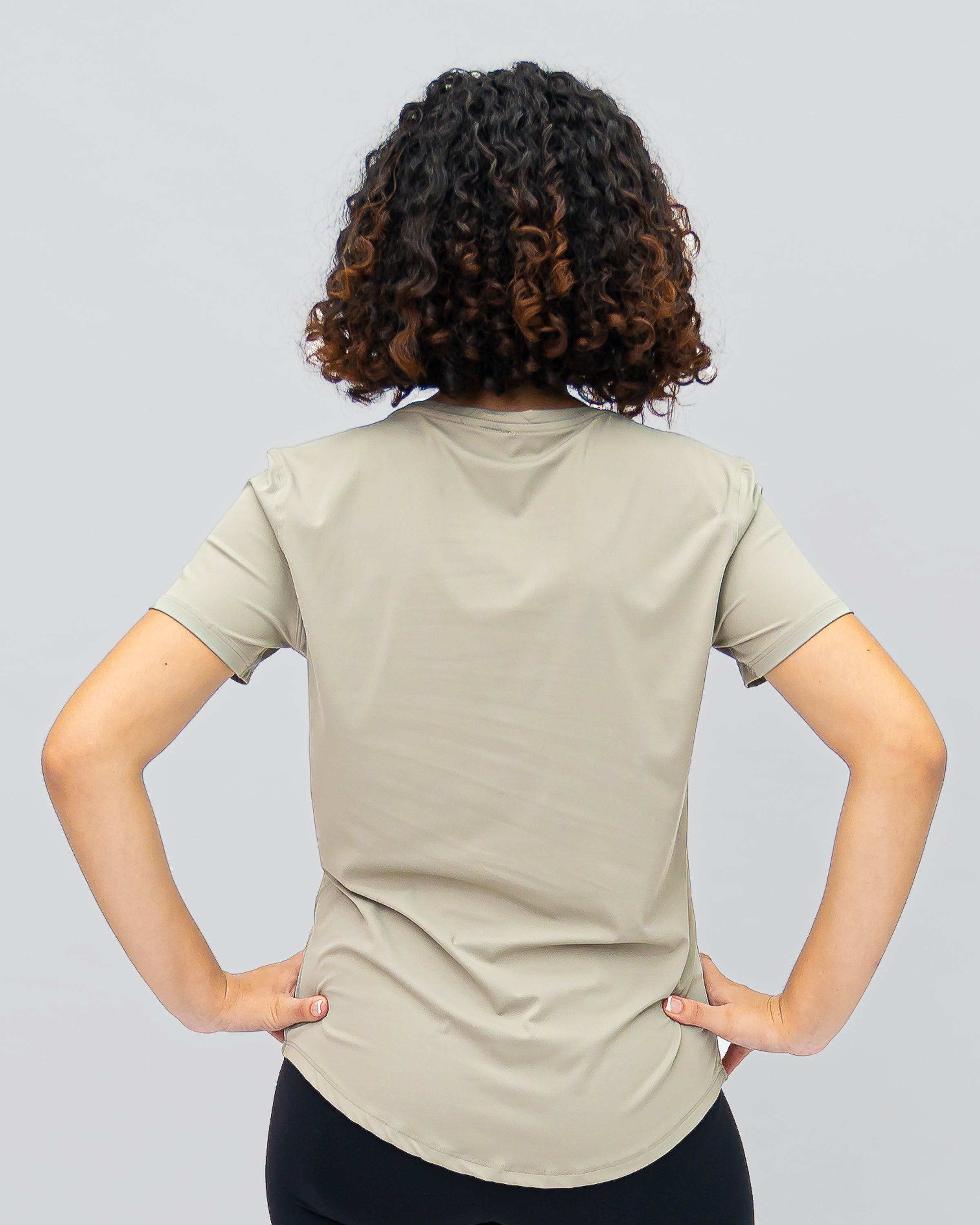 Evolve Women T-shirt - Green Grey