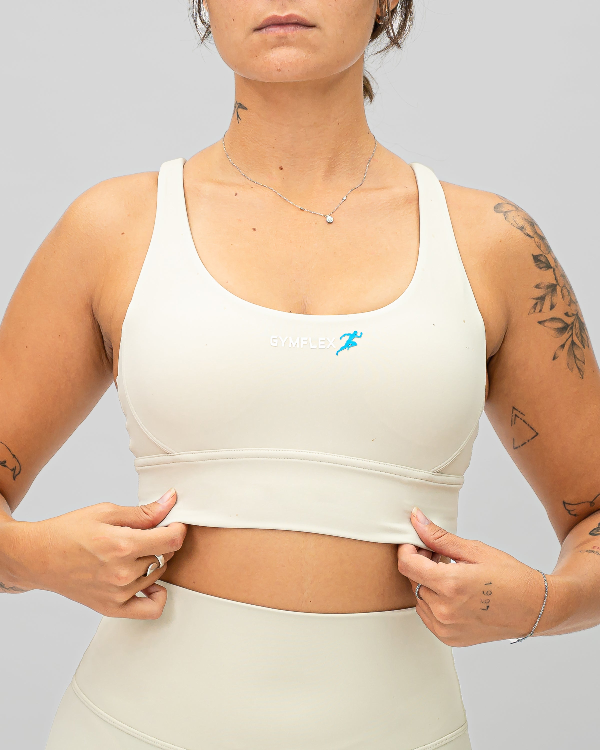Nova Sports Bra - Light Ivory