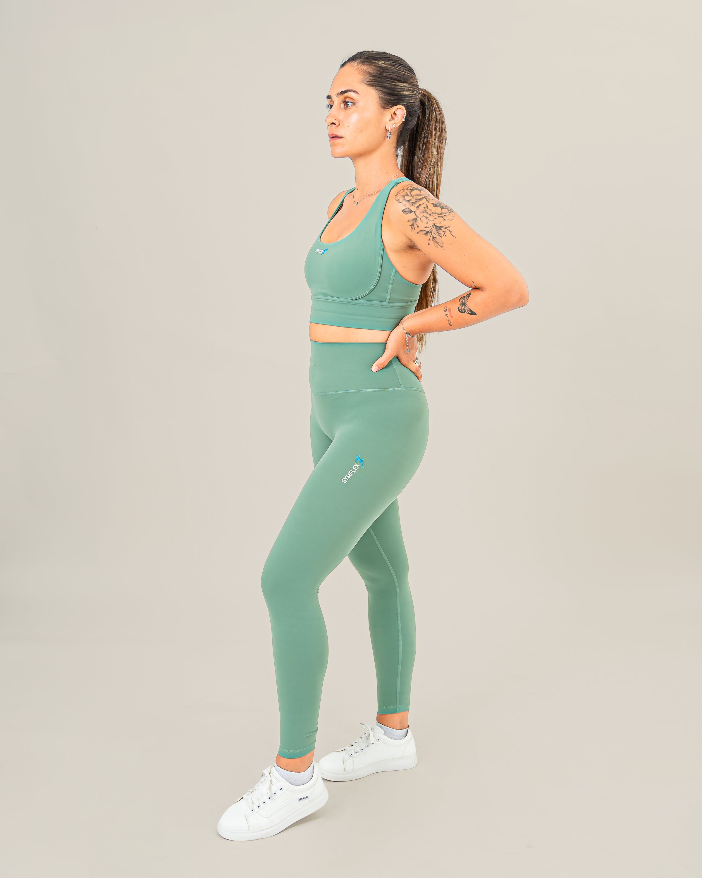 Nova Leggings - Turquoise