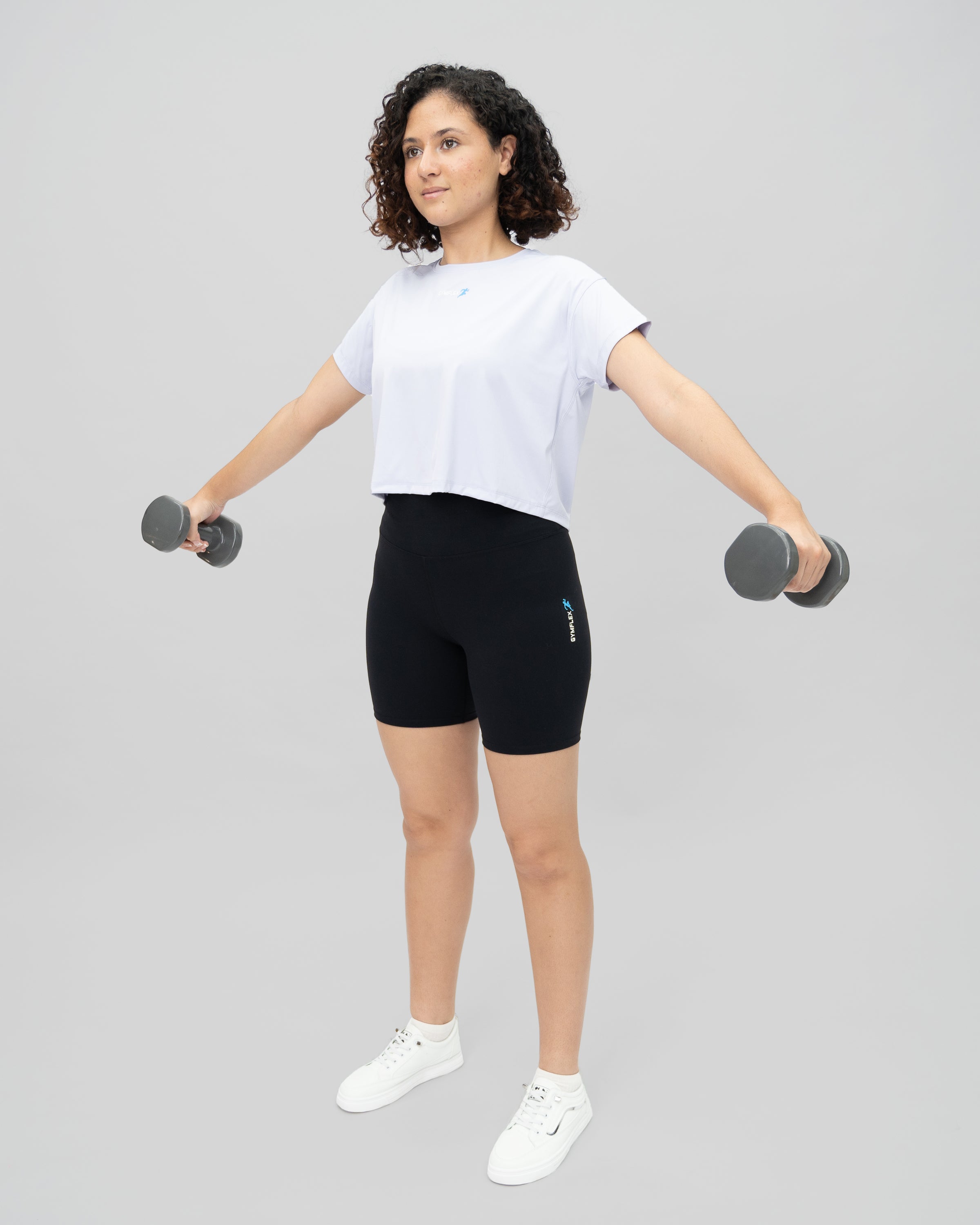 Evolve Crop Tee - Light purple